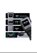Ugreen Nexode Uno 100W Robot GaN Hızlı Şarj Cihazı 3xUSB-C, 1xUSB-A, Gri, 45515B - 5