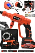 Assur Plus 21V Kömürsüz Motor Yüksek Basınçlı Akülü Oto Araba Yıkama Makinesi Şarjlı thumbnail 1