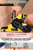 Assur Plus 900W Elektrikli Vakumlu Tozsuz Cila Özellikli Tank Zımpara Makinesi - 3