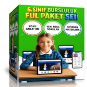 5. Sınıf Bursluluk Hazırlık Eğitim Seti (Online Ful Eğitim) - 1