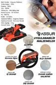 Assur 900W Elektrikli Vakumlu Cila Özellikli Tank Zımpara Makinesi - 2