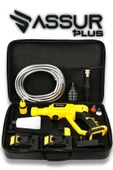 Assur Plus 21V Kömürsüz Motor Yüksek Basınçlı Akülü Oto Araba Yıkama Makinesi Şarjlı - 5