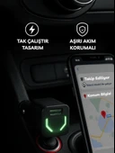 Gözcü Mobil Çakmaklık Takip Cihazı Araç GPS Takip Sistemi Anlık Konum Takibi Geçmişe Dönük Konum Takibi Geofence thumbnail 3