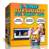 6. Sınıf Bursluluk Hazırlık Eğitim Seti (Online Ful Eğitim) - 1