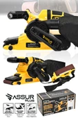 Assur Plus 900W Elektrikli Vakumlu Tozsuz Cila Özellikli Tank Zımpara Makinesi - 1