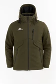 Erkek Yeşil Outdoor Su İtici Kapüşonlu Kaban – Rüzgar Geçirmez, Hafif ve Dayanıklı - 1