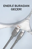 Torima U18 Gri USB İle Type-c Şarj ve Data Kablosu thumbnail 3
