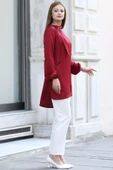 Trend Tesettür Tunik Kırmızı thumbnail 3