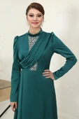 Zen Tesettür Abiye Zümrüt thumbnail 2