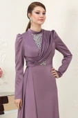 Zen Tesettür Abiye Lavanta thumbnail 2