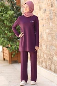 Cemre Tesettür Takım Lavanta thumbnail 1