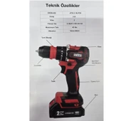 ATTLAS ATB21 BLPDX-202C AKÜLÜ KÖMÜRSÜZ DARBELİ MATKAP 2.0AH A0104098 - 3