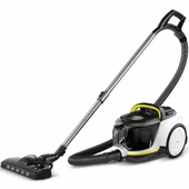 Karcher VCC 6 CycloneX Dual Control BW 800W Toz Torbasız Elektirikli Süpürge - Beyaz (5 Yıl Garanti) - 1