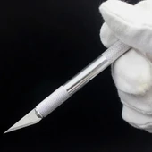 Zanaat 13 Parça Hobi Gravür Ahşap Heykel Çömlek Oyma Şekil Verme 13 Maket Bıçak Neşter Seti - 4