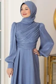 Bahar Tesettür Abiye Bebe Mavi thumbnail 2
