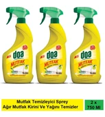 Doa Mutfak Temizleyici Limon 750 Ml Vegan x 3 Adet thumbnail 1
