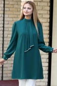 Işıl Tesettür Tunik Zümrüt thumbnail 1