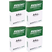 Mopak Rekort A4 80GR/M2 Fotokopi Kağıdı 2000 Adet (4PK*500) - 1