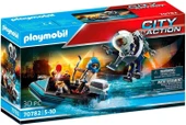 Playmobil Şehir Aksiyonu Polis Uçma Sırt Çantası ve Bot - 70782 thumbnail 1