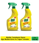 Doa Mutfak Temizleyici Limon 750 Ml Vegan x 2 Adet - 1