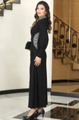 Lavin Tesettür Abiye Siyah - 3