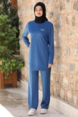 Cemre Tesettür Takım Mavi thumbnail 1