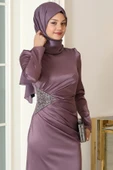 Efsun Tesettür Abiye Lavanta thumbnail 2