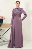 Zen Tesettür Abiye Lavanta thumbnail 1