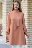 Işıl Tesettür Tunik Camel thumbnail 1