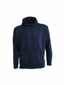 Kapüşonlu Sweatshirt - Koyu Lacivert thumbnail 1