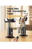 SS16  Yüz Takip Özellikli 360 Derece Hareketli Titreşim Engelleyici Gimbal - 5