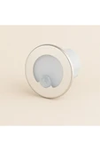 Sensörlü Koridor Aydınlatması 1.5W Beyaz Işık ,  Gömme Tip LED Spot - 3