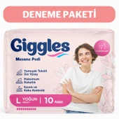 GIGGLES KADIN MESANE PEDI LARGE 10'LU (1X12X10) thumbnail 1