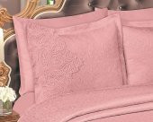 Farah Brokar Güpürlü Pike Takımı Pudra thumbnail 3