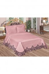 Farah Brokar Güpürlü Pike Takımı Pudra thumbnail 7