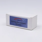 Fuyaku Gümüş Deri Kalemi Metal (200 Adet) - 1