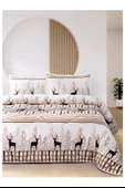 Merinos Comforter Tek Kişilik Yorgan Seti - Deer Bej - 1