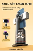 SS16  Yüz Takip Özellikli 360 Derece Hareketli Titreşim Engelleyici Gimbal - 4