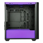 PowerBoost PB-P2252BP USB 3.2 ARGB mATX Mid Tower Siyah Kasa thumbnail 3