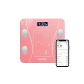 Concord C-W01 Dijital Akıllı Bluetooth Baskül - Pembe - Pil Hediyelidir - 1
