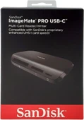 SanDisk ImageMate PRO USB-C Multi-Card Kart Okuyucu SDDR-A631-GNGNN, Siyah Teşhir - 1