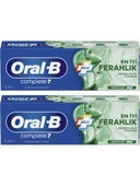 Oral-B complete 7 Üstün Ferahlık Diş Macunu 75 ml x 2 Adet - 1