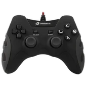 GameBooster GB-J54B PS3/PC Uyumlu Siyah Kablolu Gamepad thumbnail 1