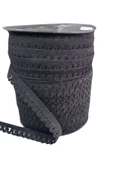 Çamaşır Askısı Şerit en 1 cm Siyah 5 Metre - 1