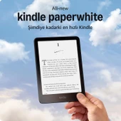 Amazon Kindle Paperwhite | 2024 | 12. Nesil | 16 GB | 7" Siyah Reklamsız - 2