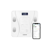 Concord C-W01 Dijital Akıllı Bluetooth Baskül - Beyaz - Pil Hediyelidir - 1