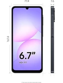 Samsung A07 Siyah 128GB ( Samsung Türkiye Garantili ) thumbnail 2