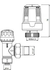 Eca Termostatik Radyatör Valfi Köşe ( Ø 16 X 2 Mm) Trv3 602120549 - 2