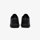 NİKE Jordan Air 1 Low Genç Çocuk Siyah Spor Ayakkabı - 3