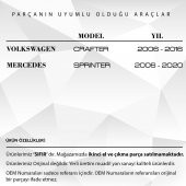 Volkswagen Crafter, Mercedes Sprinter için Viraj Lastiği - 2